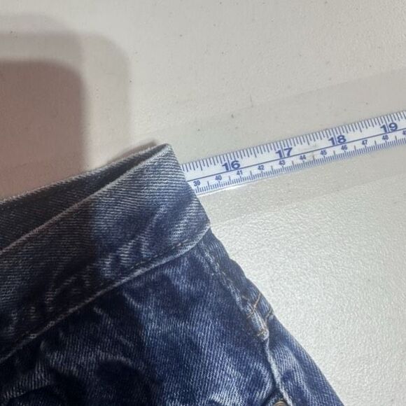 L.L. Bean Double L Faded Jeans Original Fit Size 14 Mom Jeans Hi Rise Medium Was - Picture 9 of 11